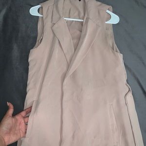 Long vest jacket